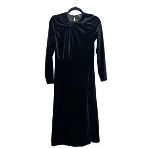 RIVER ISLAND Womens Black Long Dress SIZE: 6